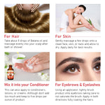 Aceite Milagroso para Cabello, Cejas y Barba