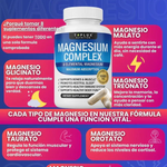 Magnesio Complex™ 8 en 1 - Contiene 60 Cápsulas